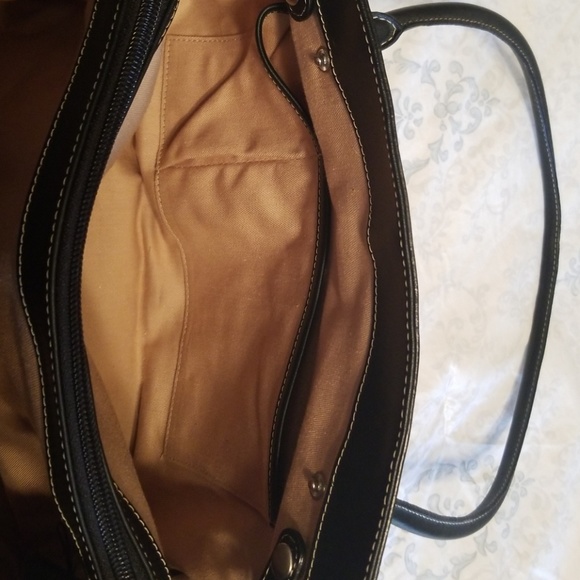 ANN TAYLOR LEATHER BAG - Picture 6 of 7